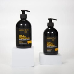 Jasmine Dr. Σαμπουάν Silk & Keratin μικρό (500ml) +  Conditioner Silk & Keratin μικρό (500ml)