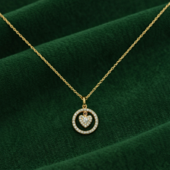 Κολιέ Στεφάνι Καρδιά 925