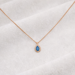 Κολιέ Ασήμι 925 Aqua