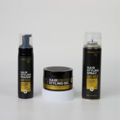 Jasmine Dr. Complete Styling Trio: Αφρός, Ζελέ + Λακ