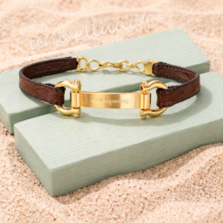 Κολιέ Τσόκερ Δέρμα & Μέταλλο